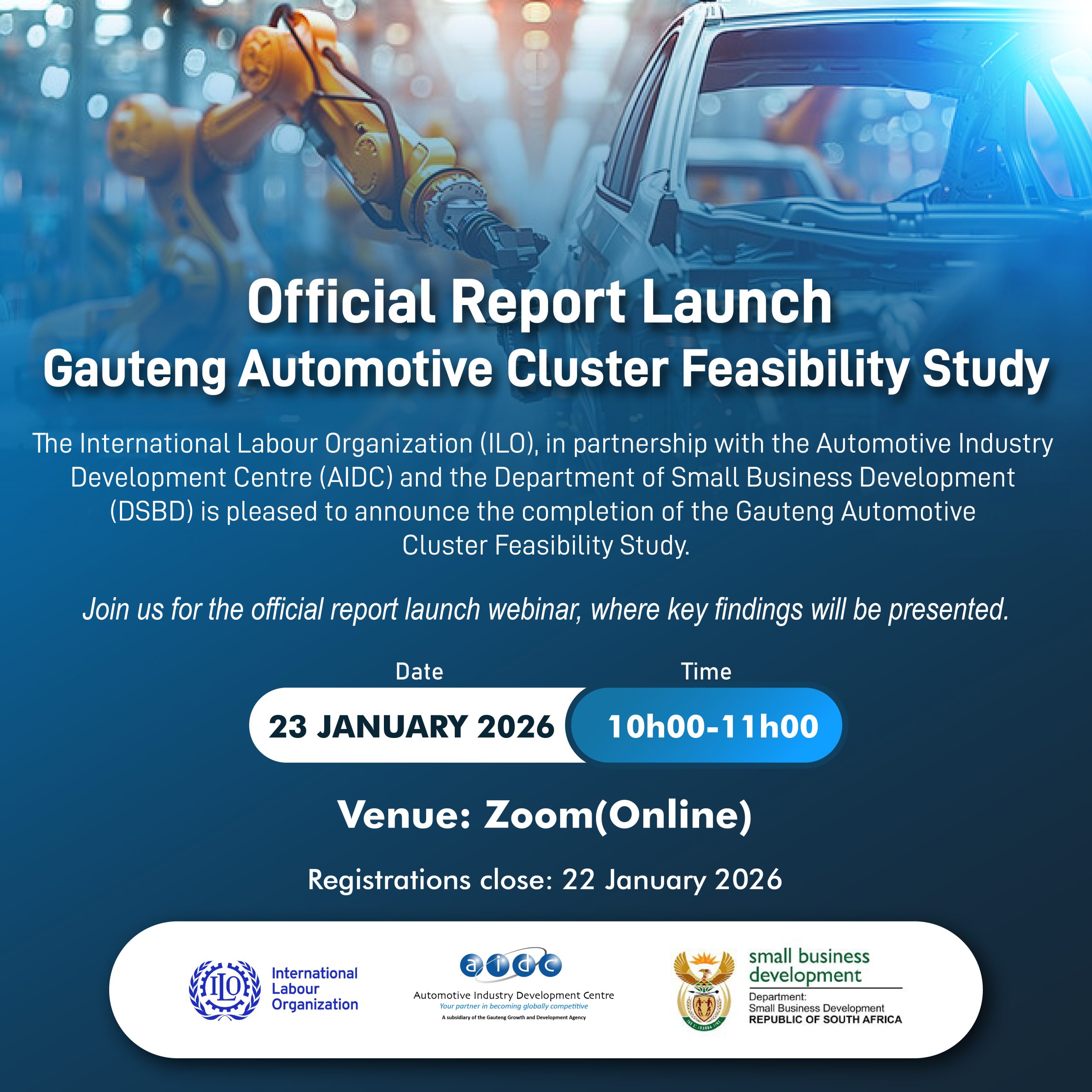 Official Report Launch Gauteng Automotive Cluster Feasibility Study - AIDC